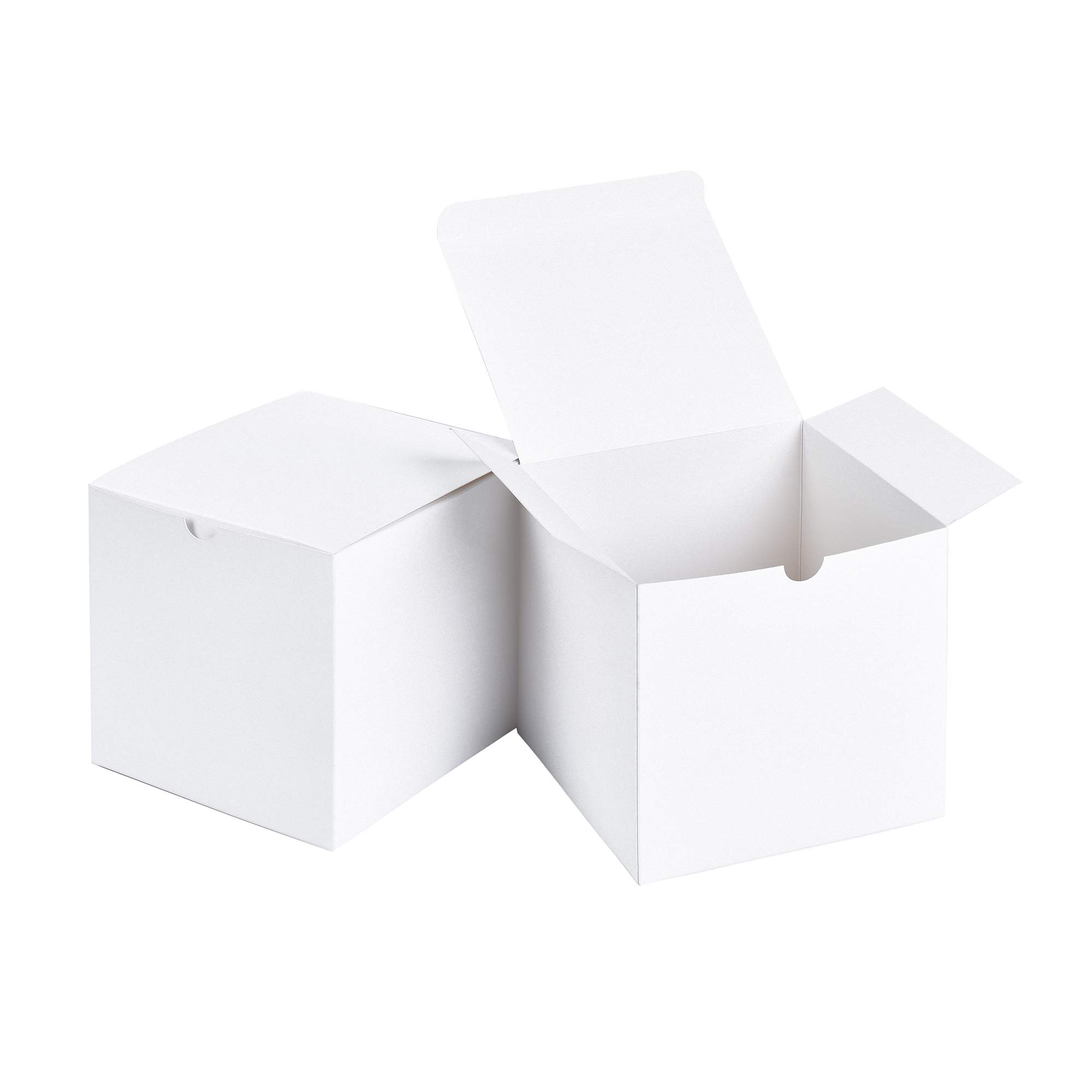  ホワイトBoxed B&B Square 7枚セット Amazon.com: SHIPKEY 10 Pcs White Cardboard Gift Boxes with lids